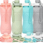 Foldable Silicone Water Bottle 600ml