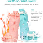 Foldable Silicone Water Bottle 600ml