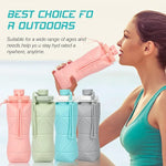 Foldable Silicone Water Bottle 600ml