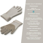 Turquoise Silicone Dish Washing Gloves