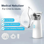 Premium Portable Nebulizer – Lightweight White ABS
