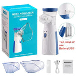 Premium Portable Nebulizer – Lightweight White ABS