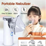 Premium Portable Nebulizer – Lightweight White ABS
