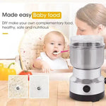 Electric Spice Grinder Stainless Steel Kitchen Use