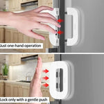 Fridge Lock One Hand Operation